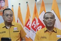 Ketua DPD Hanura Provinsi Kepri Drs. Ady Hermawan dan Ketua Terpilih DPC Hanura Karimun Rodiansyah