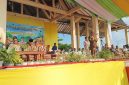 Wakil Gubernur Provinsi Kepri menjadi Instruktur Apel Peringatan Bulan K3 Nasional Ke-56 tahun.