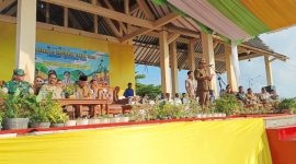 Wakil Gubernur Provinsi Kepri menjadi Instruktur Apel Peringatan Bulan K3 Nasional Ke-56 tahun.