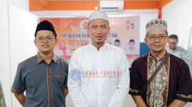 Ketua DPD PKS Karimun, Suryadi saat memberikan keterangan pers.