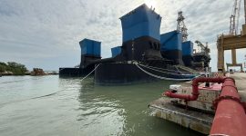 Keberadaan RIG yang meresahkan masyarakat nelayan, bahkan salah satunya sudah lebih dari dua tahun. Foto:Istimewa