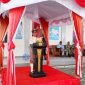 Bupati Karimun, Ing H. Iskandarsyah menjadi pembina upacara Hardiknas 2026.