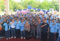 Wakil Bupati Karimun, Rocky Marciano Bawole, S.Sos: jangan sampai ada buruh di karimun yang di tindas.