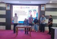 Penandatangan Berita Acara Forum Konsultasi Publik (FKP)
Optimalisasi Pelayanan Pengadaan Barang dan Jasa Pemerintah Sesuai dengan Peraturan Presiden No.46 Tahun 2025.