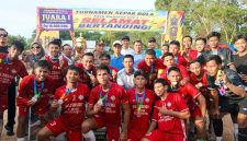 Tebing FC berhasil meraih Juara I Turnamen Paya Manggis Cup I