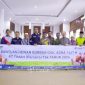 PT Timah (Persero) Tbk menyalurkan hewanqurban di Bangka Tengah. Foto:Ist/Dok. PT Timah Tbk