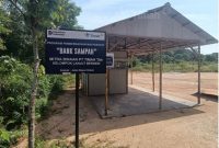 kelompok Bank Sampah 'Lanjut Berseri' yang berlokasi di Dusun I, Desa Sawang Laut, Kecamatan Kundur Barat. Foto: Dok. PT Timah Tbk.
