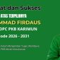 Muhammad Firdaus, Ketua DPC PKB Karimun periode 2026 - 2031.