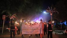 Ratusan warga, tokoh agama, pemuda, hingga anak-anak mengikuti peringatan Tahun Baru Islam 1448 Hijriah. Foto: Dok. PT Timah Tbk.