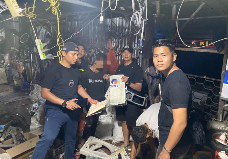 Polsek Kundur Gerak Cepat Meringkus pelaku pencurian di Tanjung Batu Barat.