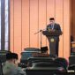 Wakil Bupati Karimun, Rocky Marciano Bawole, S.Sos., M.M., dalam pidato pembacaan nota pengantar Laporan Pertanggungjawaban Pelaksanaan APBD Tahun Anggaran 2025